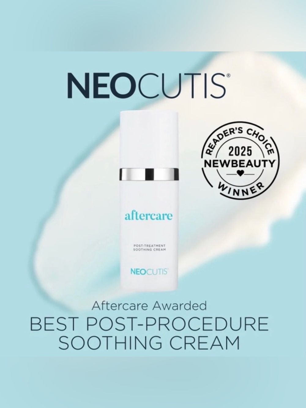 NEW Neocutis Aftercare Post-Treatment Soothing Cream Full Size 1oz retail $156